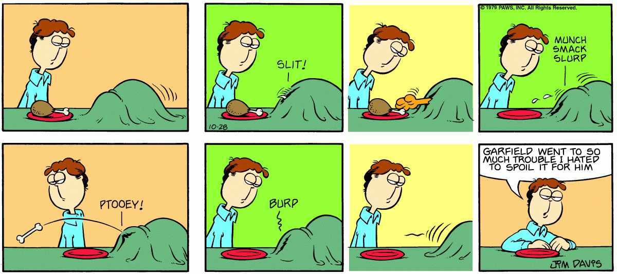 Garfield, October 28, 1979