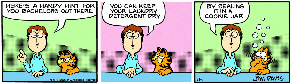 Garfield, November 1, 1979
