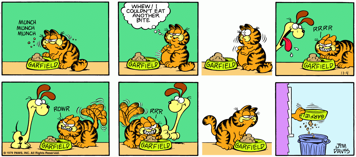 Garfield, November 4, 1979
