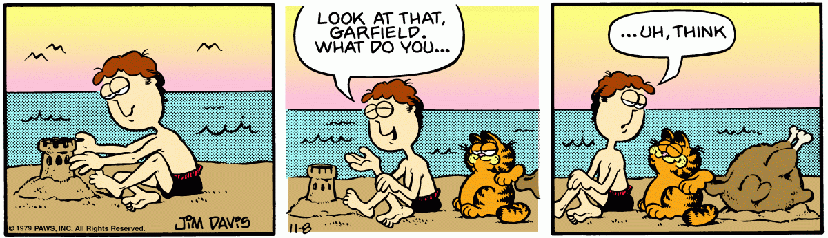 Garfield, November 8, 1979