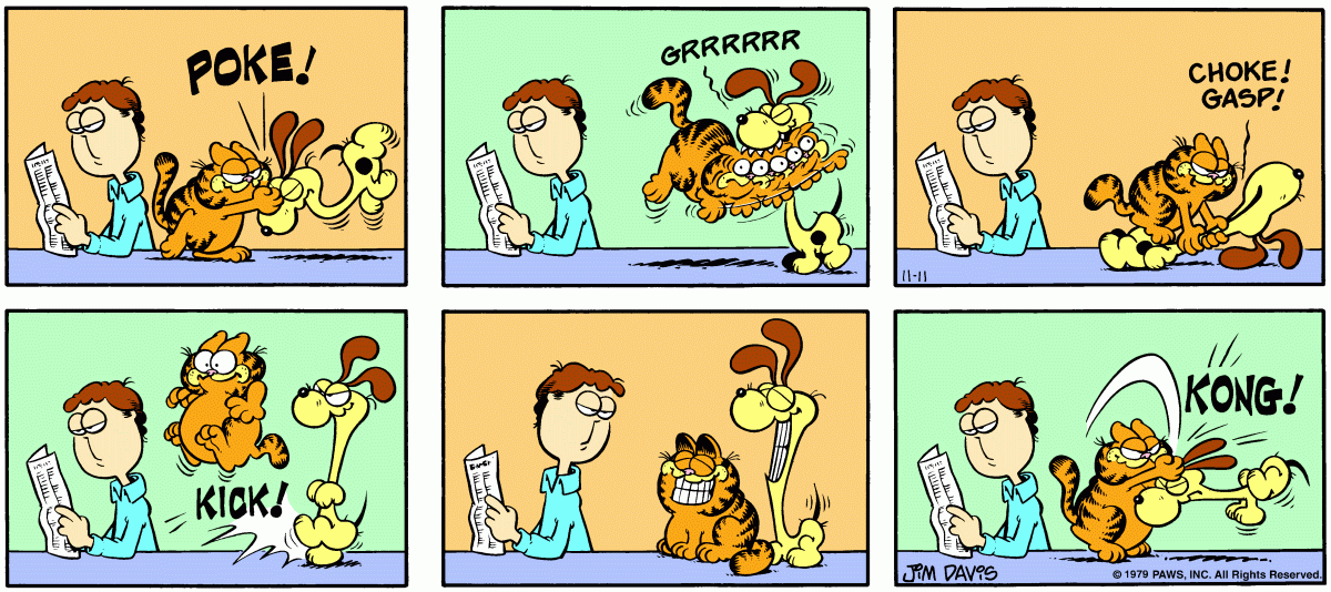 Garfield, November 11, 1979