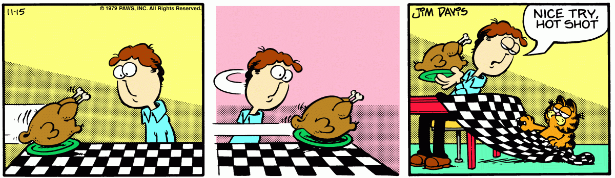 Garfield, November 15, 1979