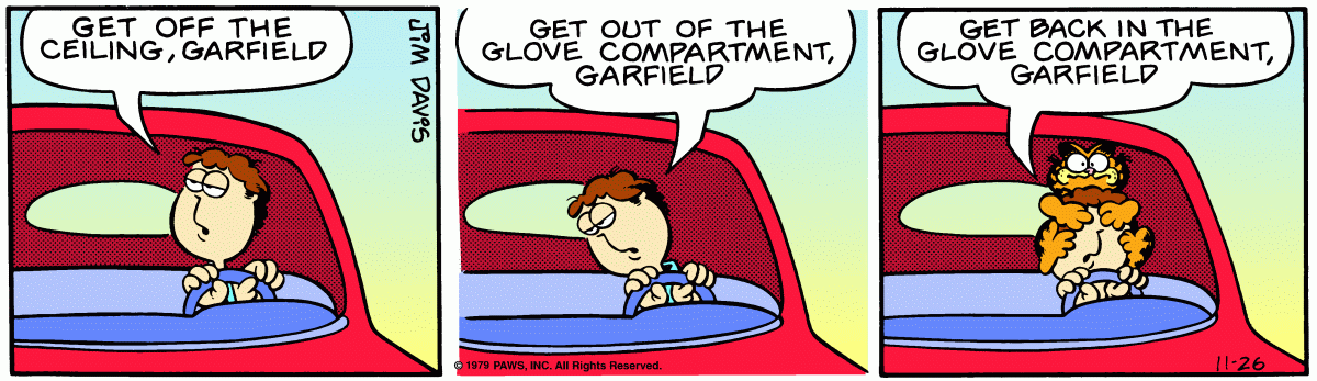 Garfield, November 26, 1979
