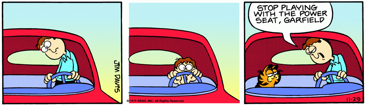 Garfield, November 29, 1979