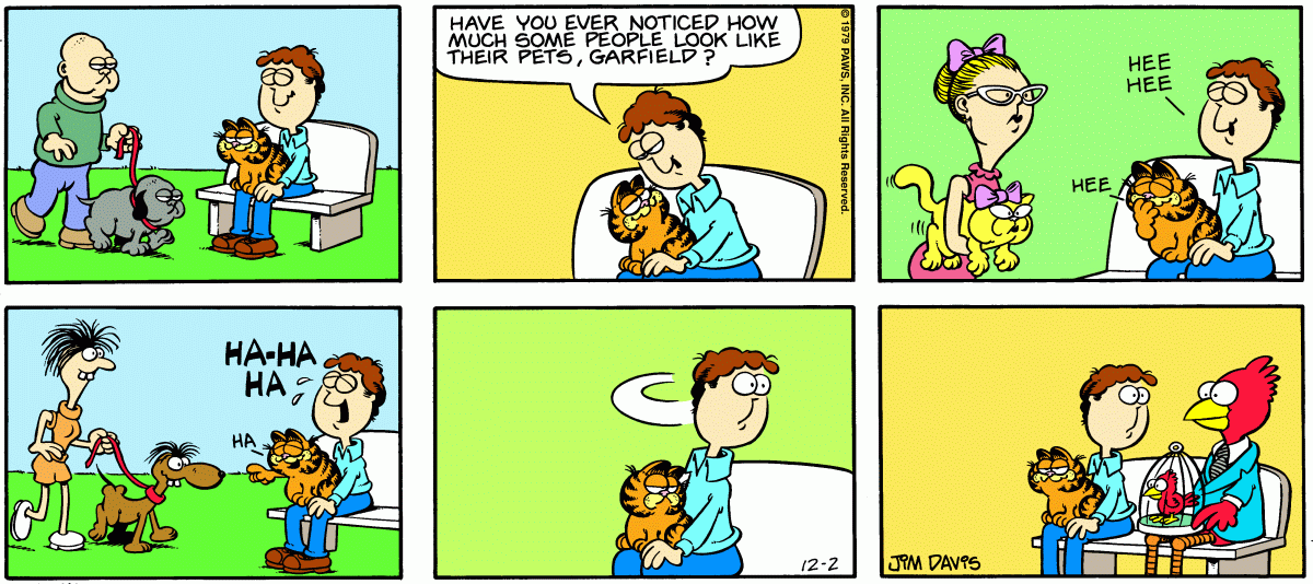 Garfield, December 2, 1979