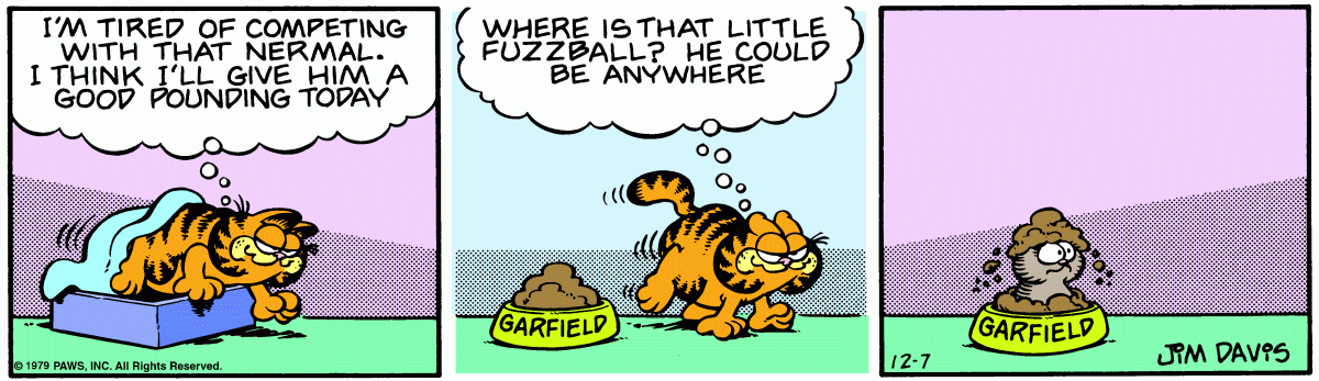 Garfield, December 7, 1979