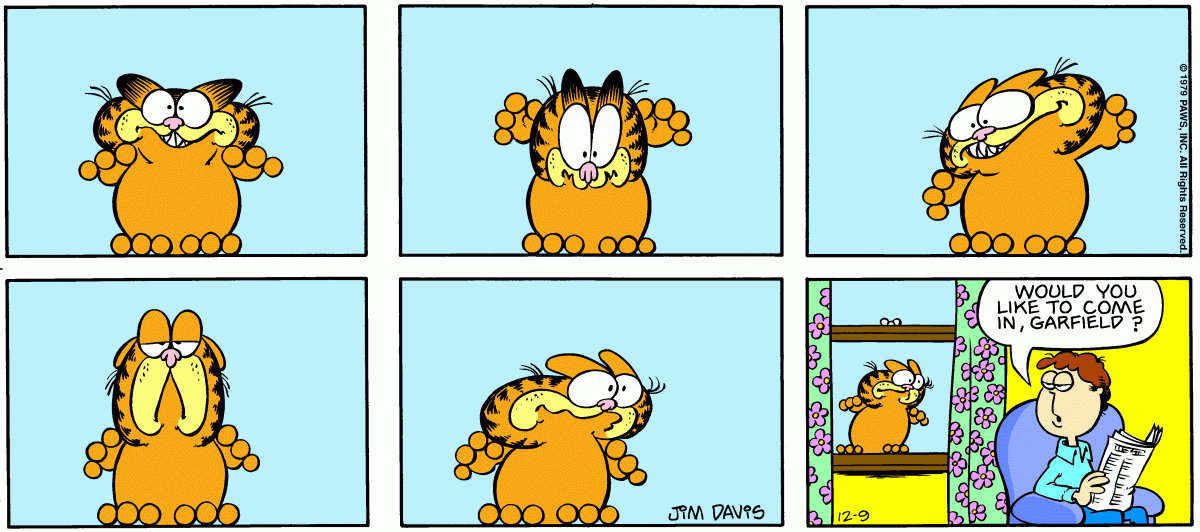 Garfield, December 9, 1979