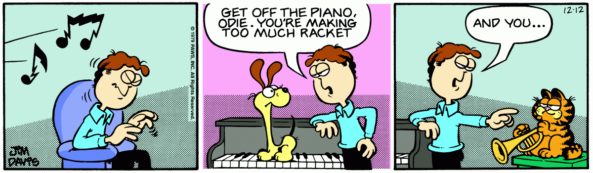 Garfield, December 12, 1979