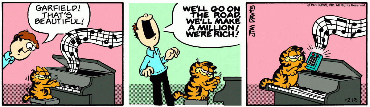 Garfield, December 13, 1979