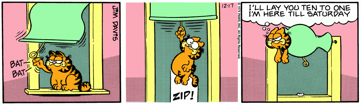 Garfield, December 17, 1979