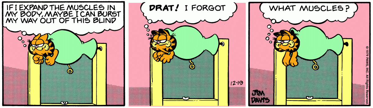 Garfield, December 19, 1979