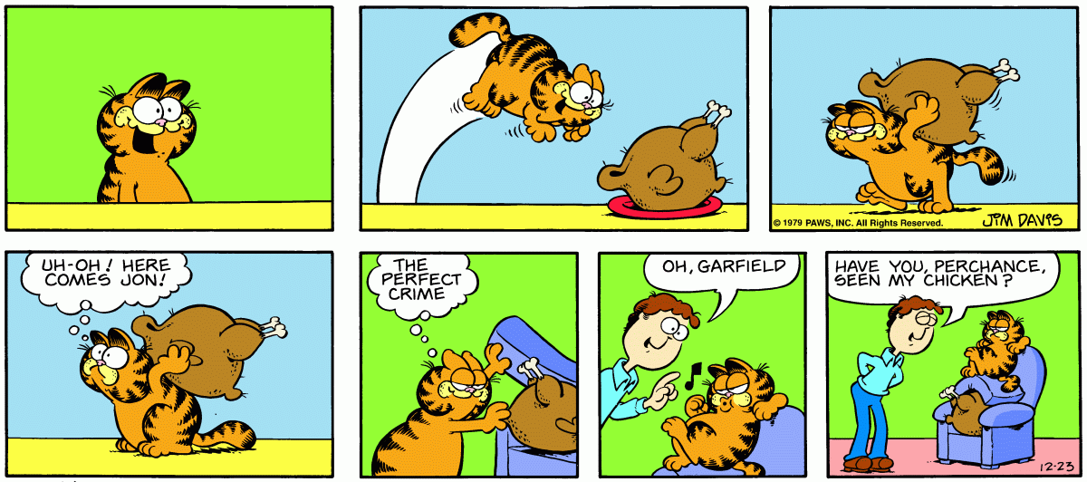 Garfield, December 23, 1979