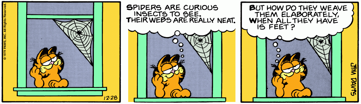 Garfield, December 28, 1979