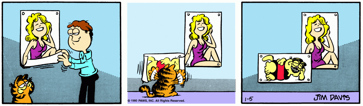 Garfield, January 5, 1980