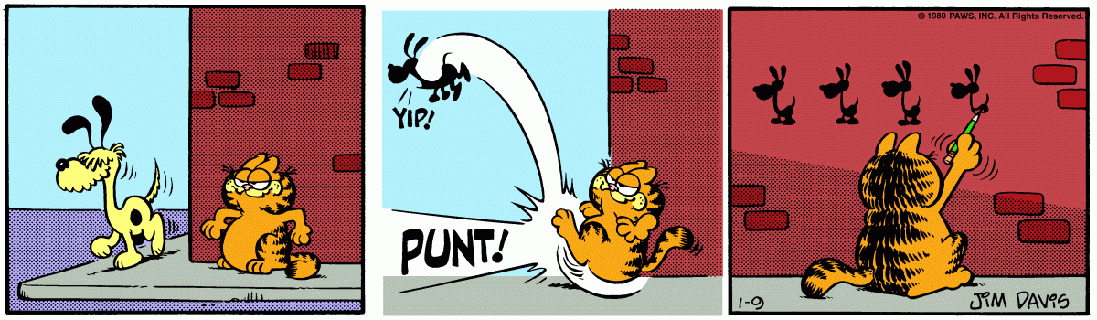 Garfield, January 9, 1980