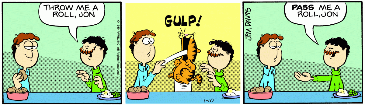 Garfield, January 10, 1980