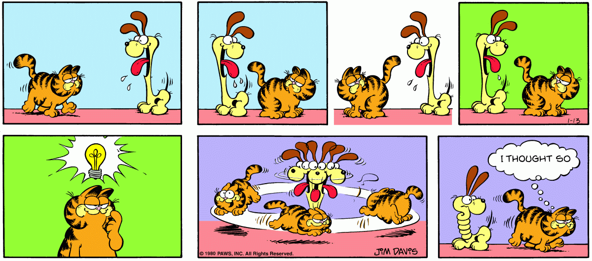 Garfield, January 13, 1980