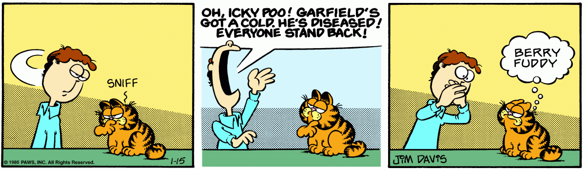 Garfield, January 15, 1980