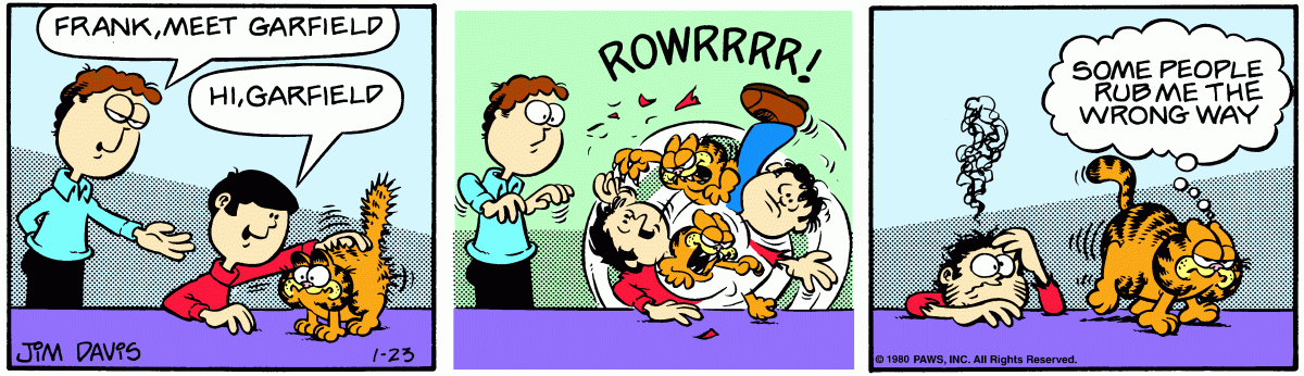 Garfield, January 23, 1980