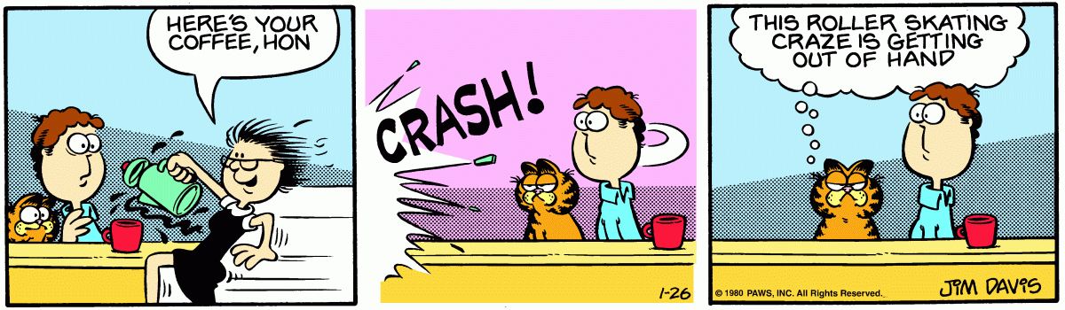 Garfield, January 26, 1980