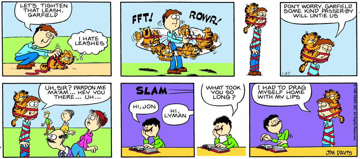 Garfield, January 27, 1980