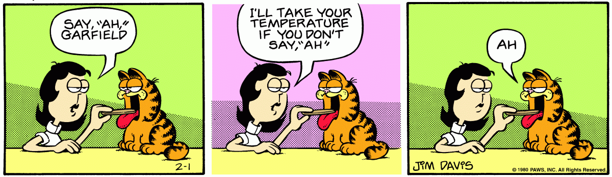 Garfield, February 1, 1980