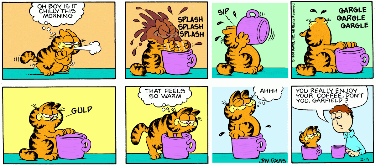 Garfield, February 3, 1980