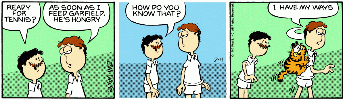 Garfield, February 4, 1980