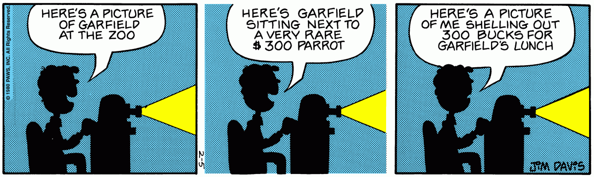 Garfield, February 5, 1980