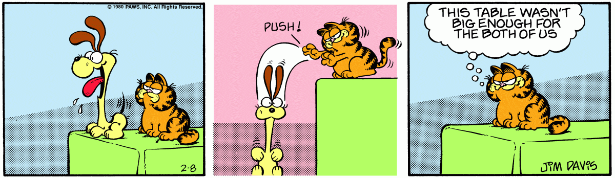 Garfield, February 8, 1980