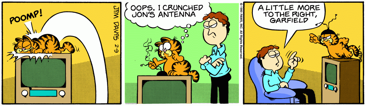 Garfield, February 9, 1980