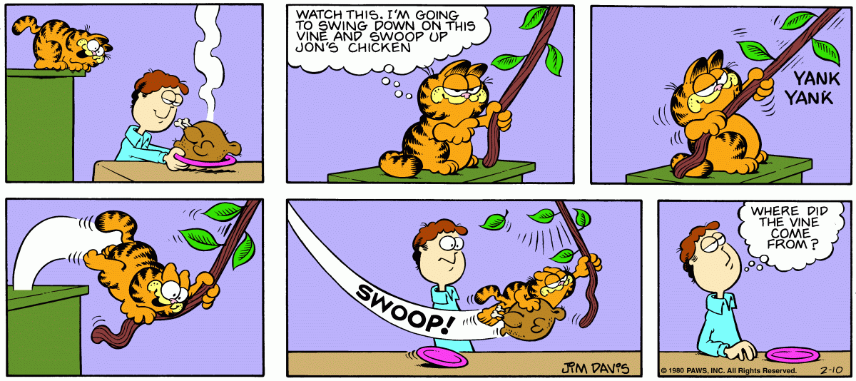 Garfield, February 10, 1980