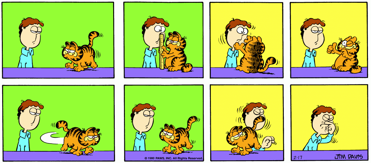 Garfield, February 17, 1980