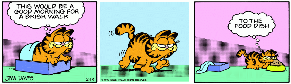 Garfield, February 18, 1980