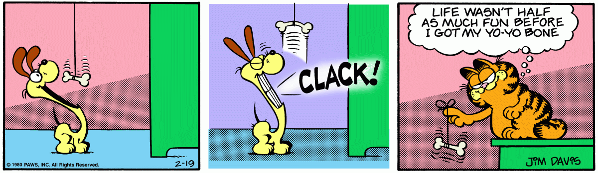 Garfield, February 19, 1980