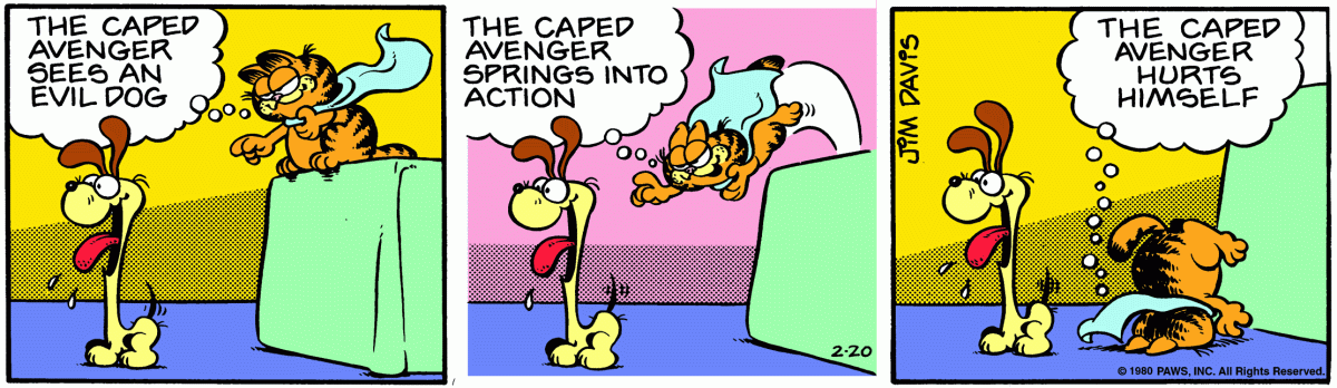 Garfield, February 20, 1980
