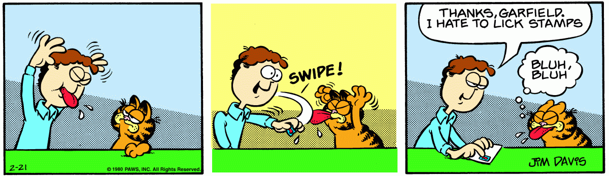Garfield, February 21, 1980