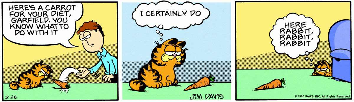 Garfield, February 26, 1980