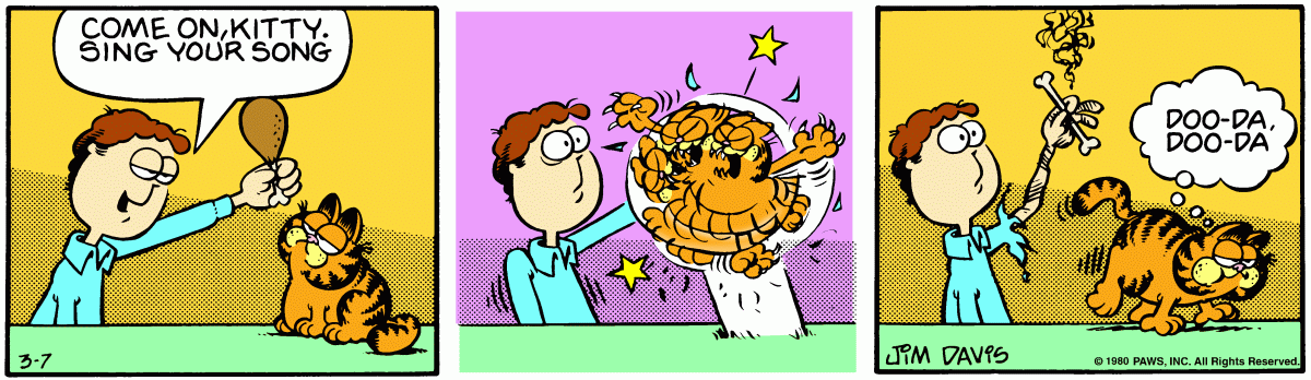 Garfield, March 7, 1980
