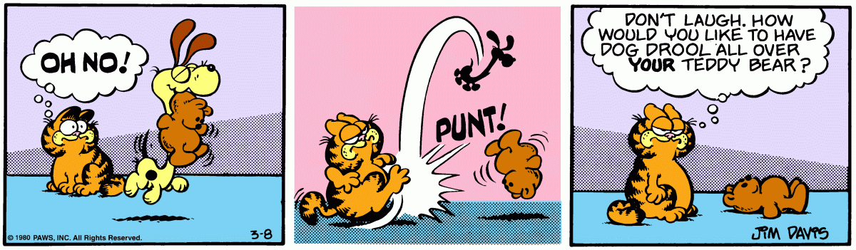 Garfield, March 8, 1980
