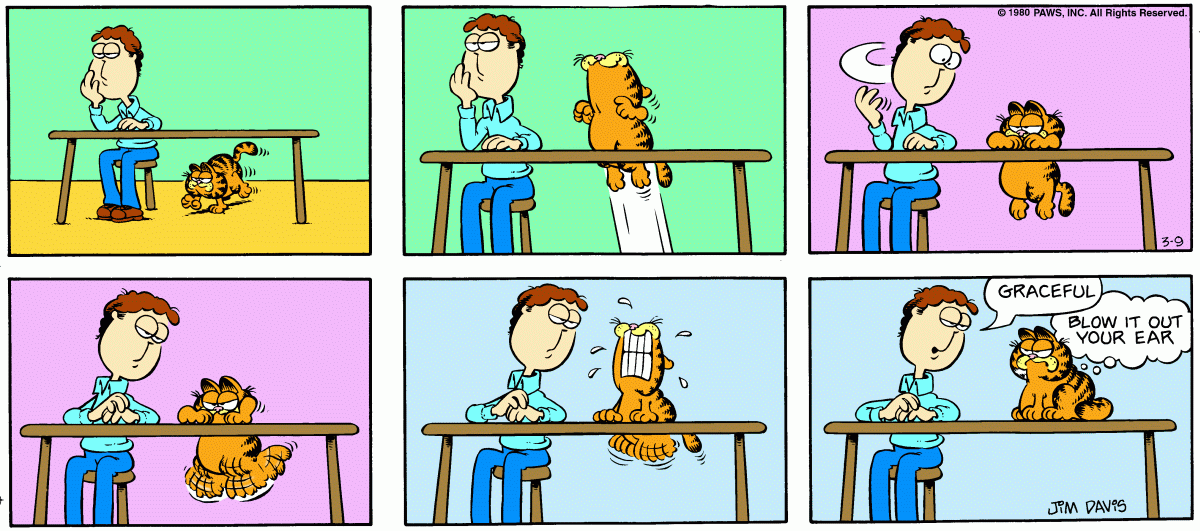 Garfield, March 9, 1980