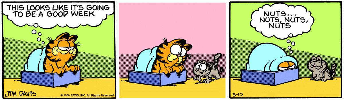 Garfield, March 10, 1980