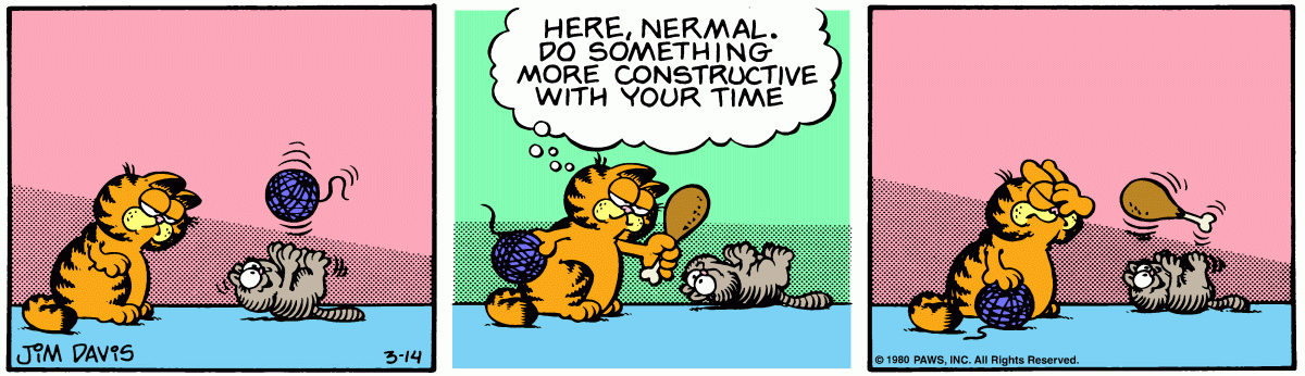 Garfield, March 14, 1980