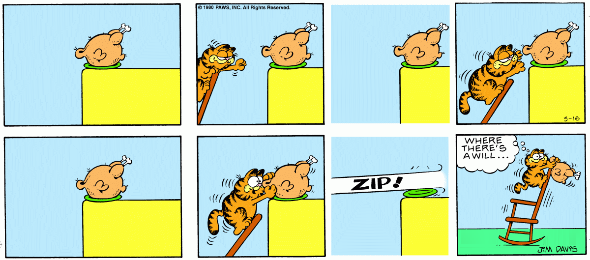 Garfield, March 16, 1980