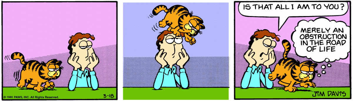 Garfield, March 18, 1980