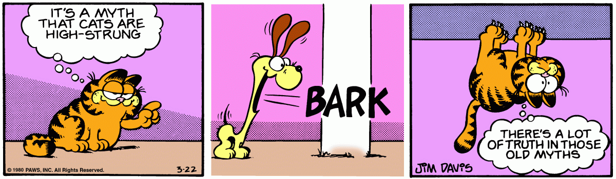 Garfield, March 22, 1980