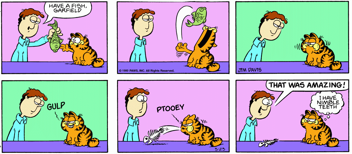 Garfield, March 23, 1980