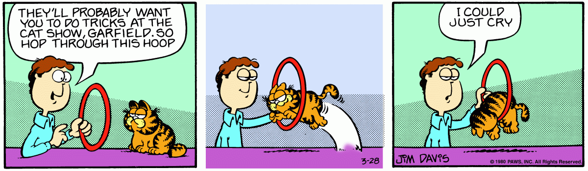 Garfield, March 28, 1980