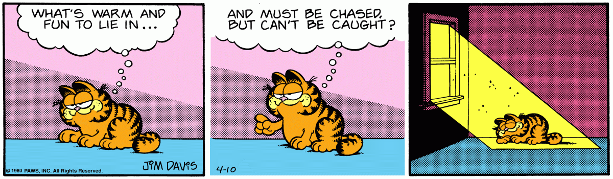 Garfield, April 10, 1980