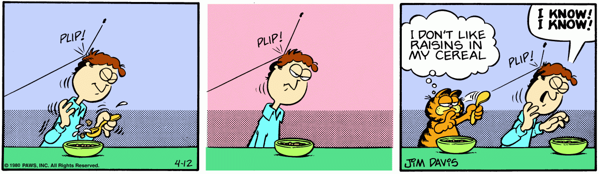 Garfield, April 12, 1980